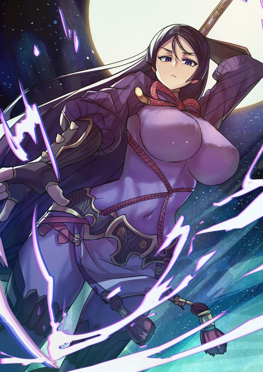 minamoto no raikou (fate and 1 more) drawn by akako_(lovewwsh521)