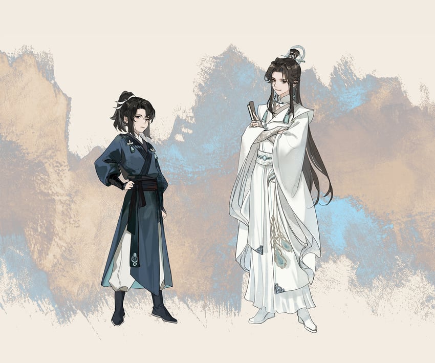 yan zhengming and cheng qian (liu yao) drawn by yuanszt-k