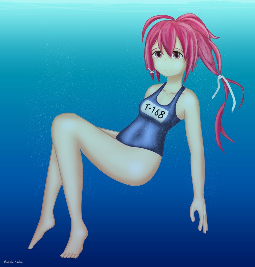 i-168 (kantai collection) drawn by chibiosaka