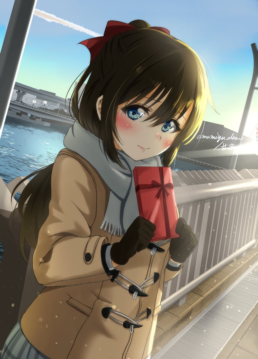 osaka shizuku (love live! and 1 more) drawn by amamiya_(re-amamiya)