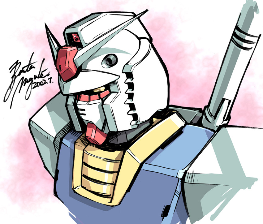 rx-78-2 gundam (gundam and 1 more) drawn by magaki_ryouta