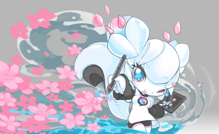 kiki the cyber squirrel (original and 2 more) drawn by tyson_tan