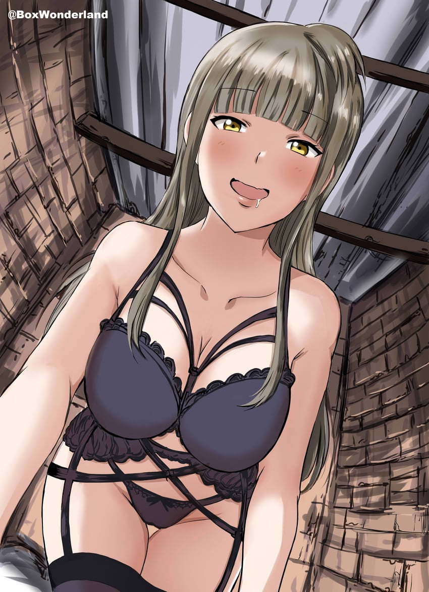minami kotori's mother (love live! and 1 more) drawn by box_wonderland