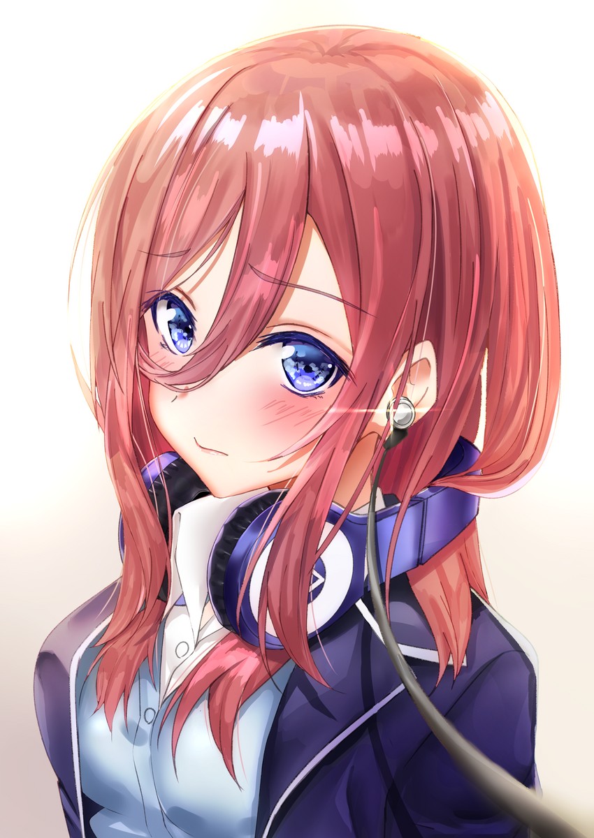 nakano miku (go-toubun no hanayome) drawn by toratora_(nanahaba)