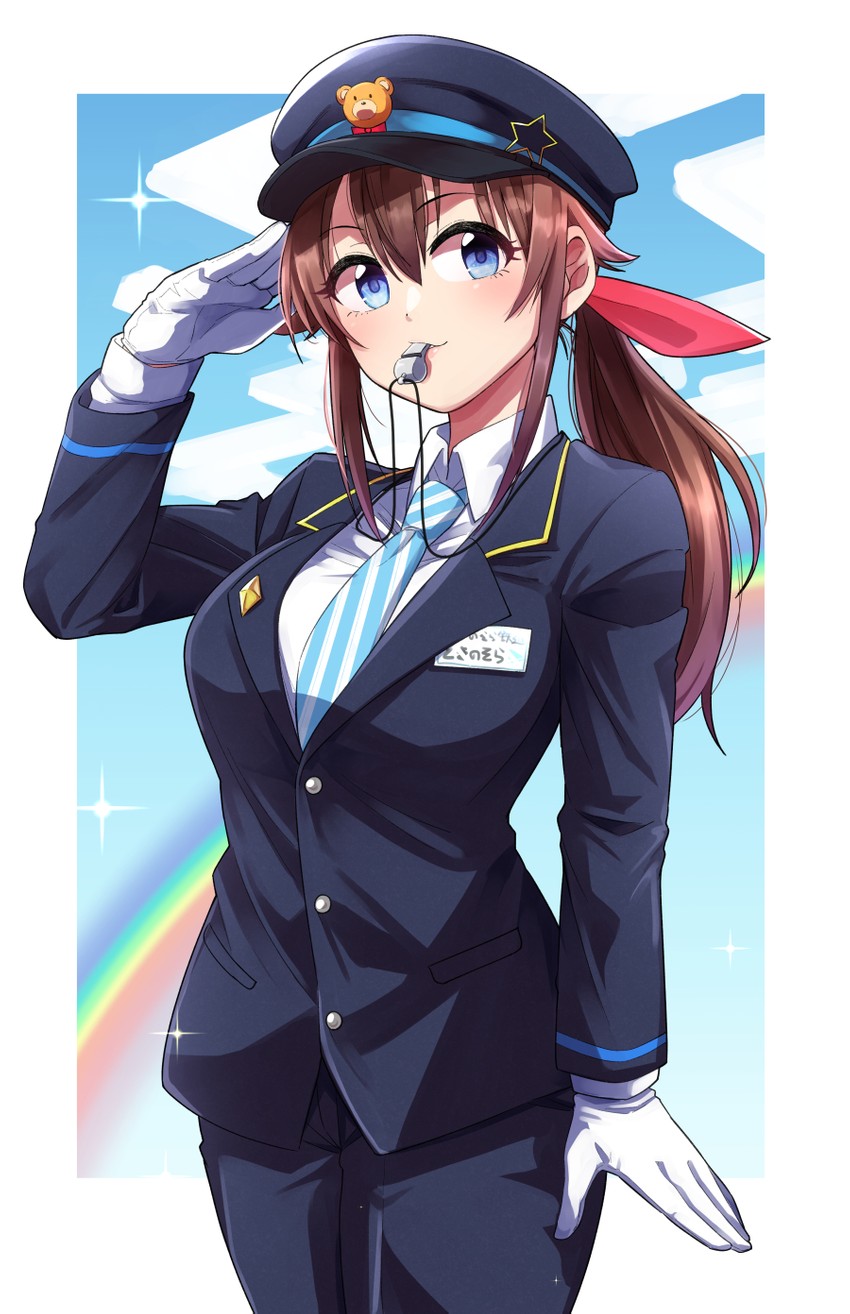 tokino sora and ankimo (hololive) drawn by ishii_takuma