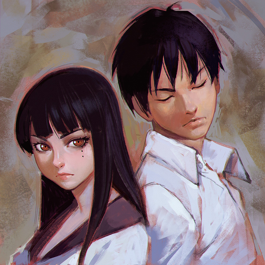 takashiro chizuna and takashiro kazuna (hitsuji no uta) drawn by ilya_kuvshinov