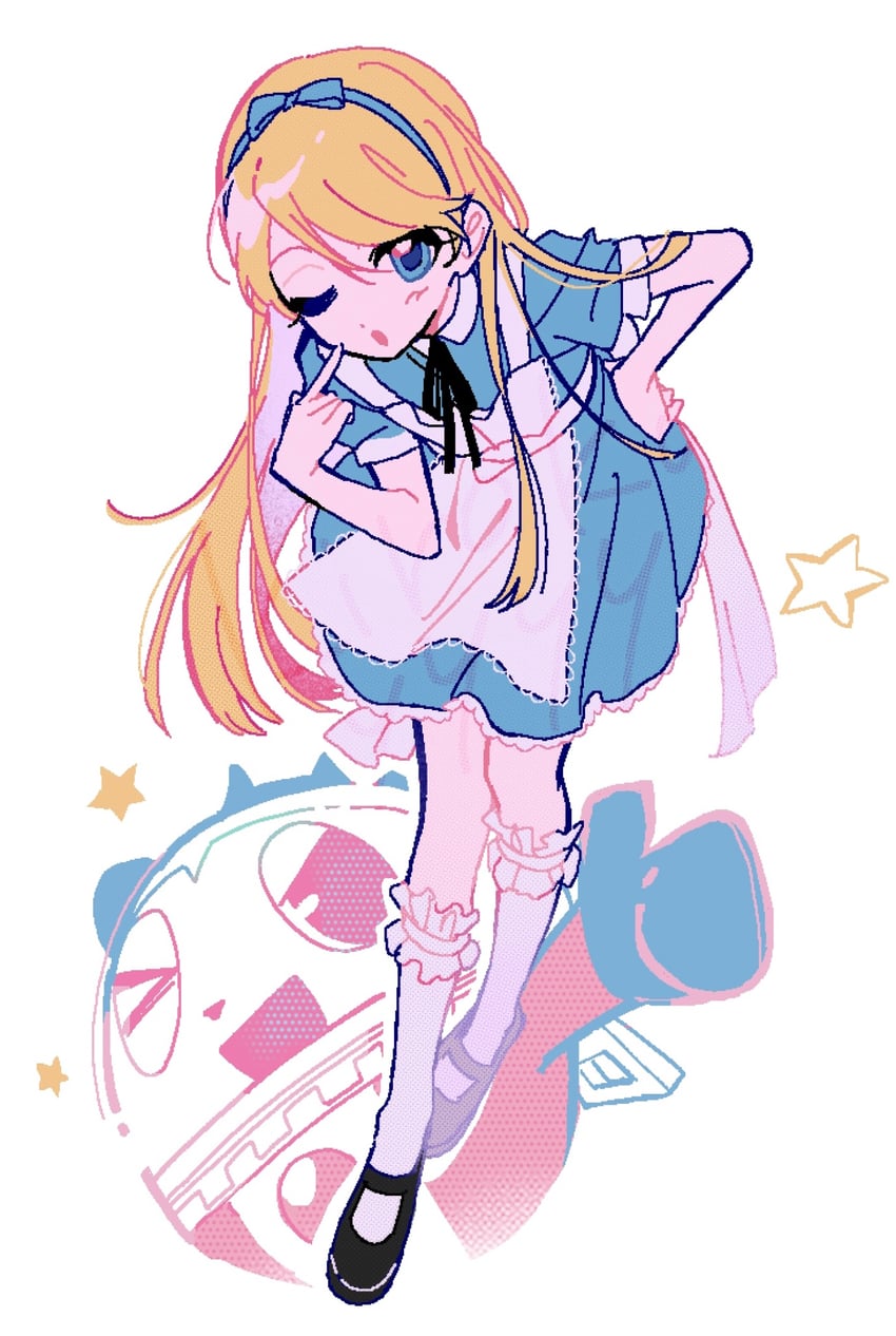 alice and kuma (persona and 2 more) drawn by kirokuyyyy