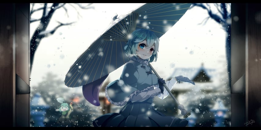 tatara kogasa and kasodani kyouko (touhou) drawn by tami_(joemanyodw)