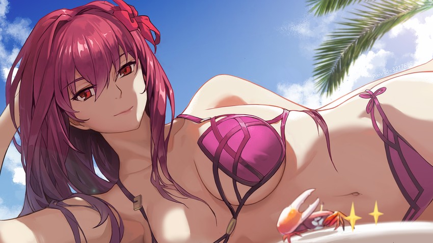 scathach (fate and 1 more) drawn by linzhong_de_xiongbaobao