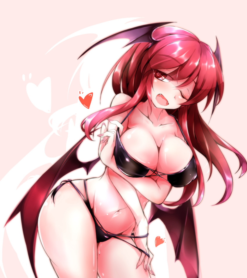 koakuma (touhou) drawn by fumitsuki_(minaduki_6)