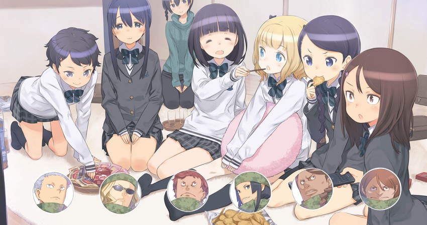 kohiruimaki karen, eva, nitobe saki, fujisawa kana, milana sidorova, and 8 more (sword art online and 1 more) drawn by kuroboshi_kouhaku