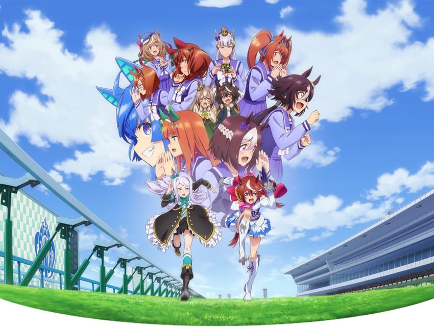 mejiro mcqueen, daiwa scarlet, gold ship, tokai teio, silence suzuka, and 8 more (umamusume)
