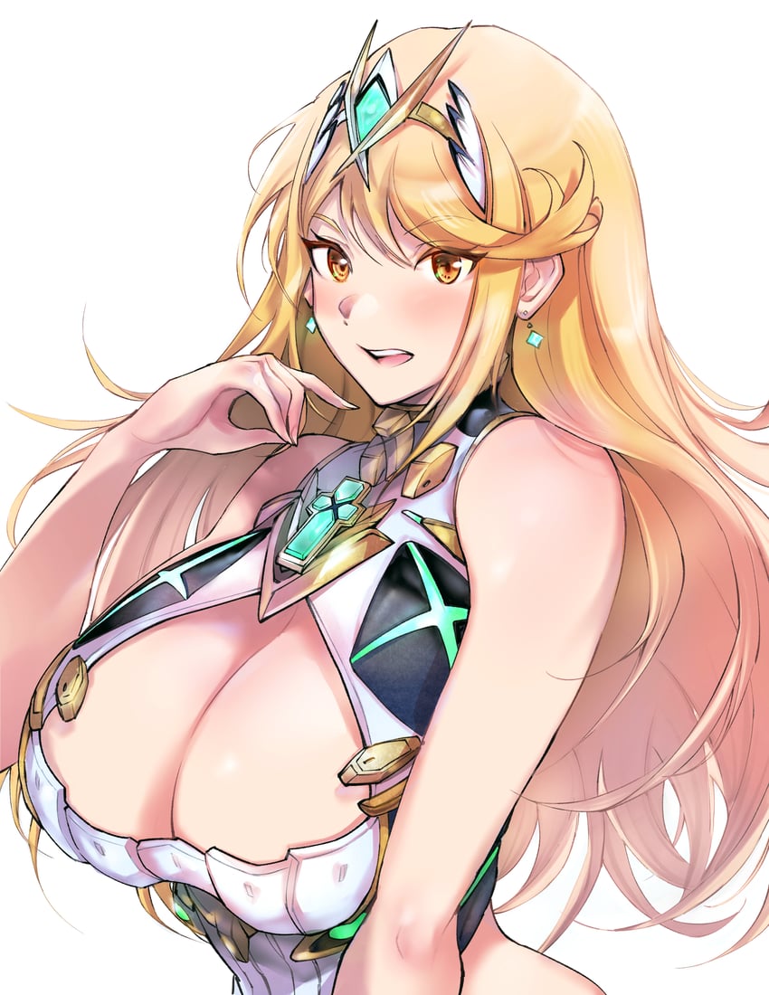 mythra (xenoblade chronicles and 1 more) drawn by ug333333