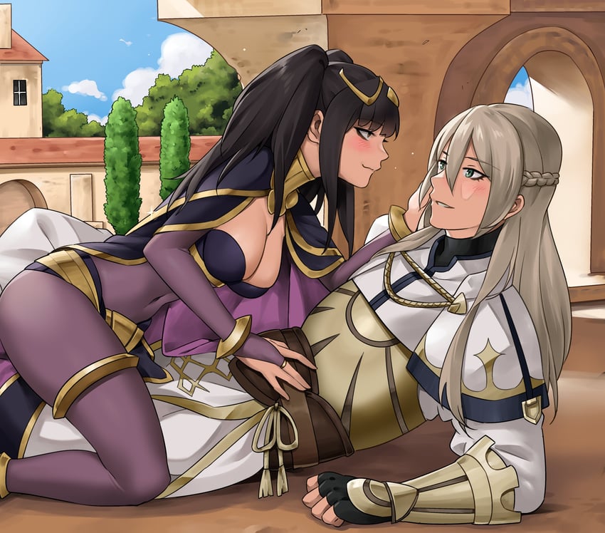 tharja and libra (fire emblem and 1 more) drawn by igni_tion