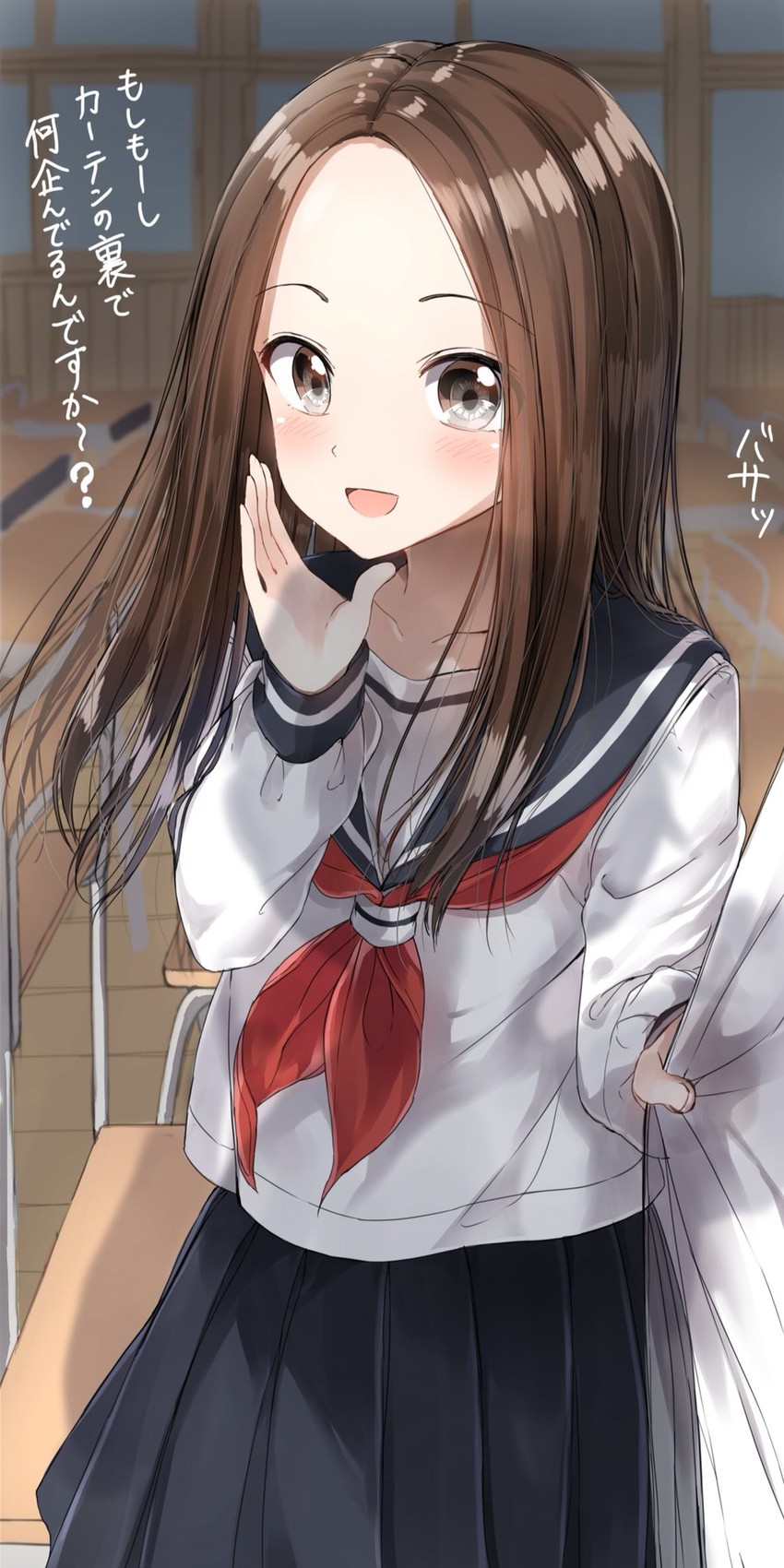takagi-san (karakai jouzu no takagi-san) drawn by pentagon_(railgun_ky1206)