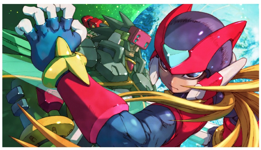 zero, zero(z), and craft (mega man and 2 more) drawn by nakayama_tooru