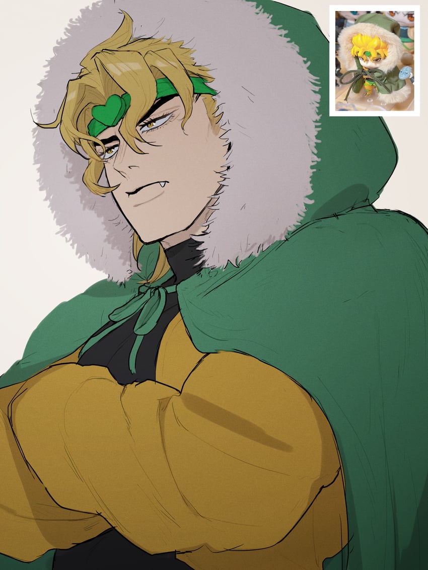 dio brando (jojo no kimyou na bouken and 1 more) drawn by komiya_harumoto
