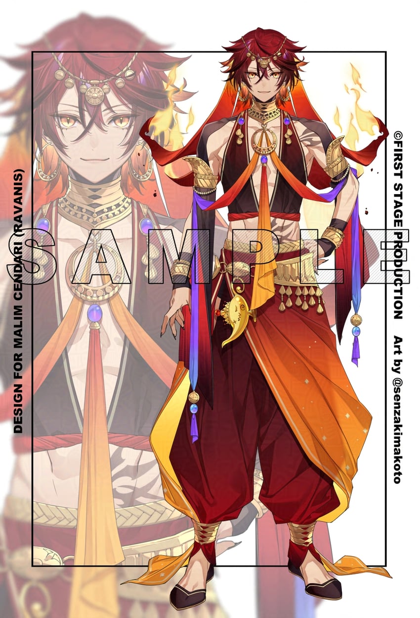 malim cendari (first stage production) drawn by senzaki_makoto