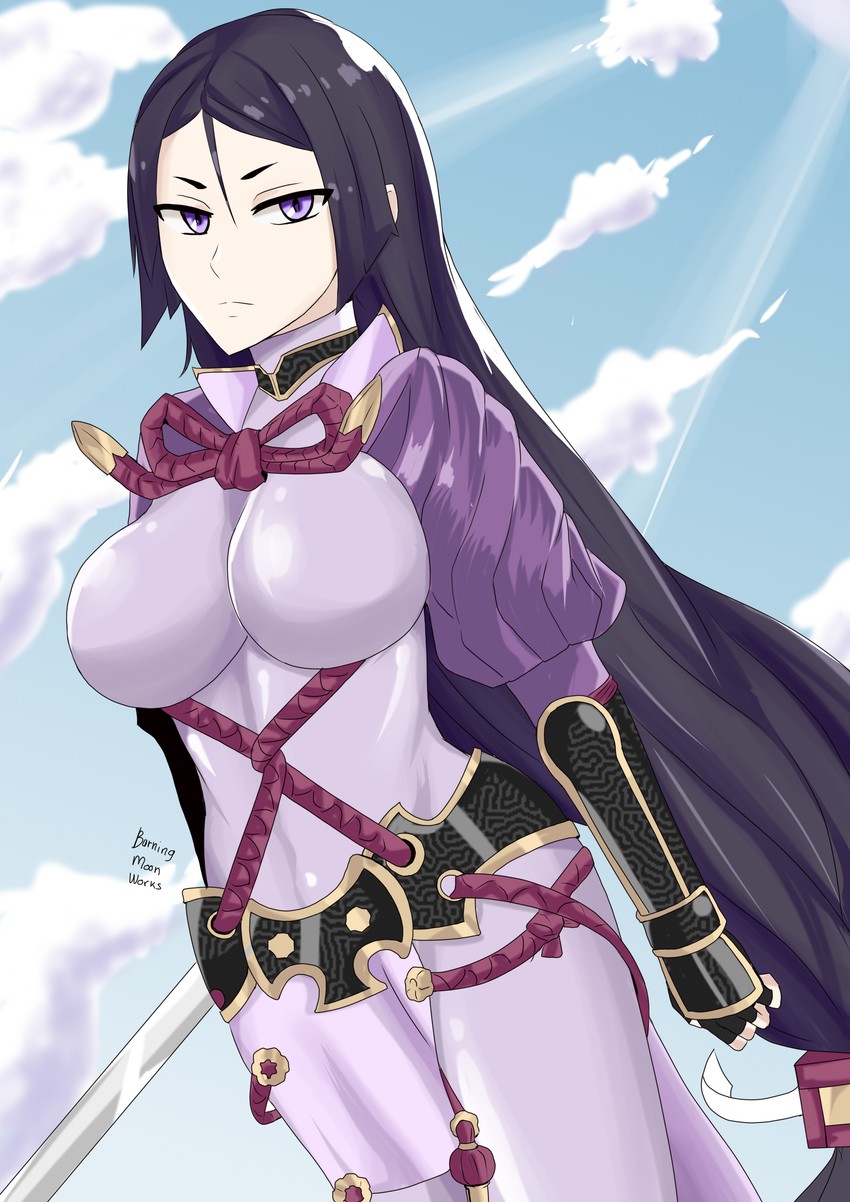 minamoto no raikou (fate and 1 more) drawn by burningmoonworks