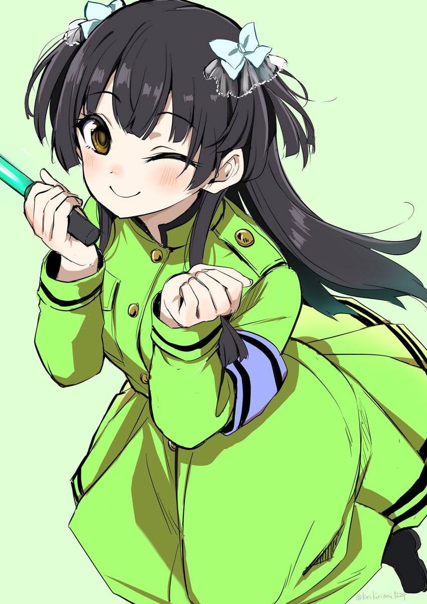 mayuzumi fuyuko (idolmaster and 1 more) drawn by kirikirimai_(kkm)