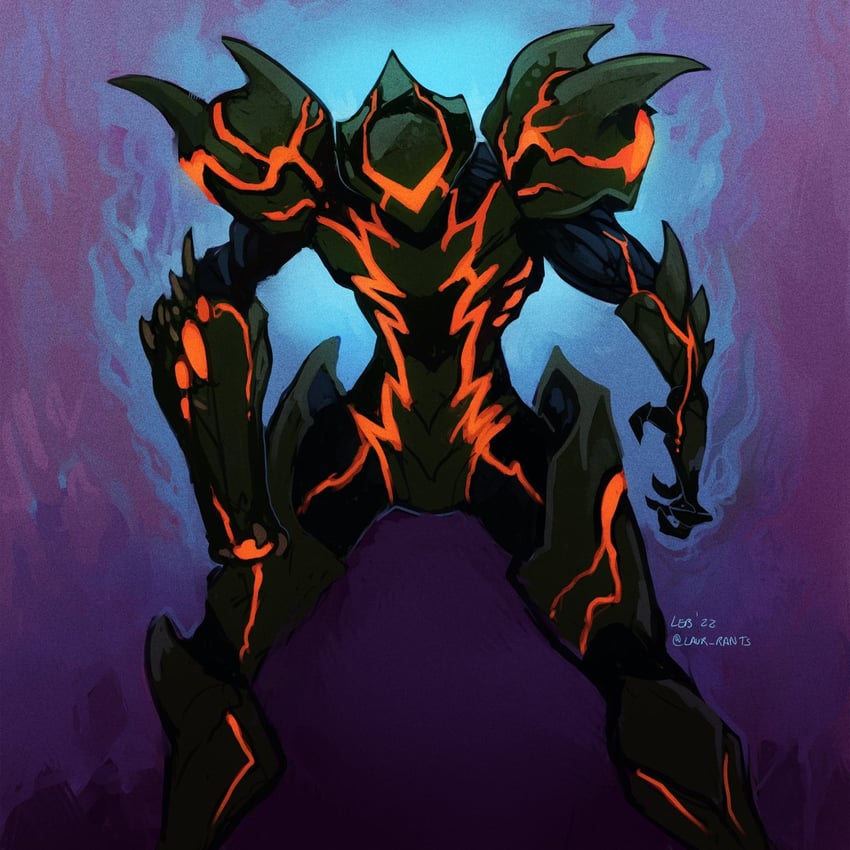 samus aran (metroid and 1 more) drawn by laur_rants