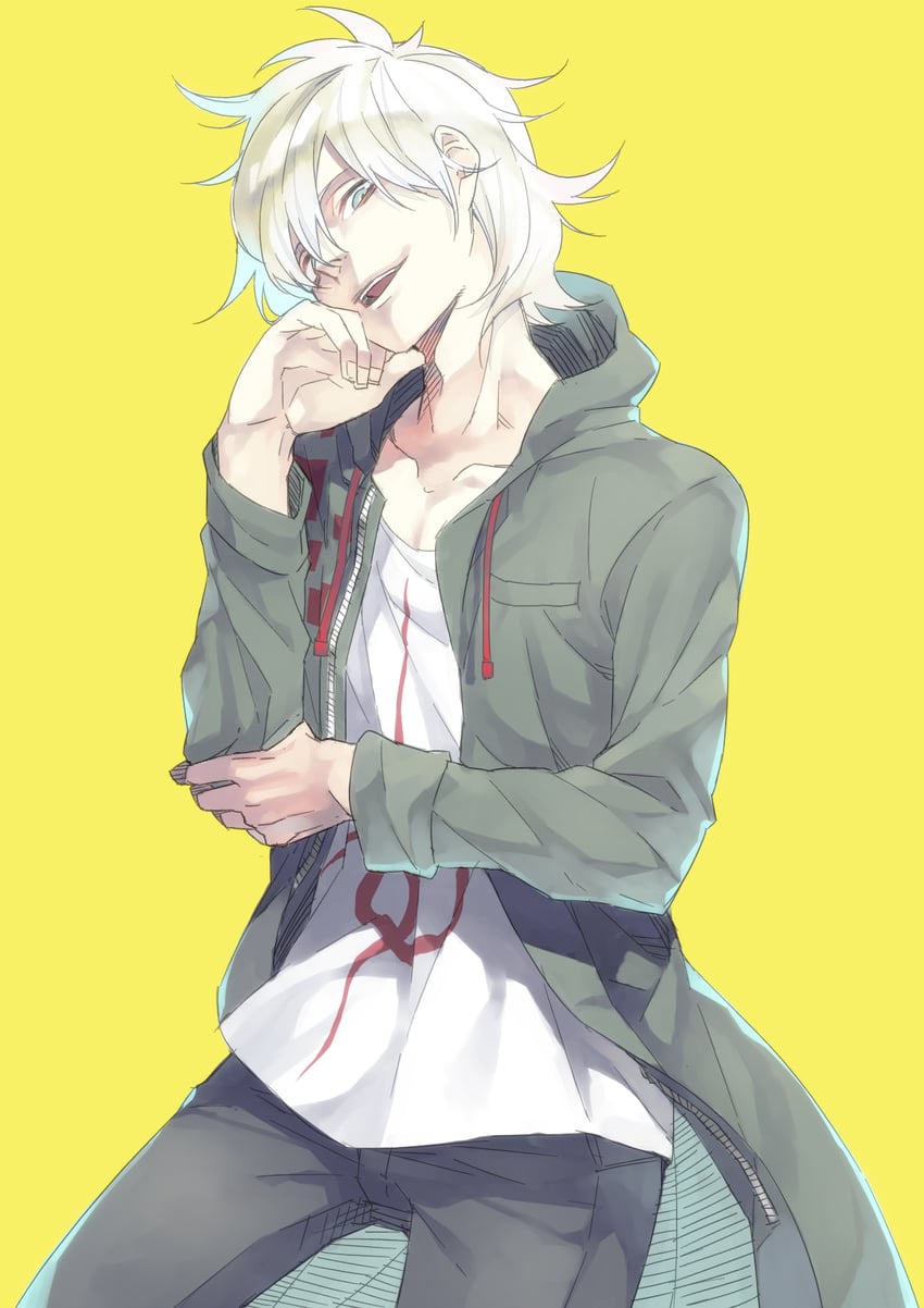 komaeda nagito (danganronpa and 1 more) drawn by haruba_negi