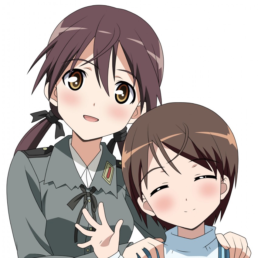 gertrud barkhorn and christiane barkhorn (world witches series and 1 more)