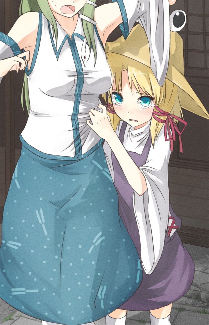 kochiya sanae and moriya suwako (touhou) drawn by ibuki_notsu