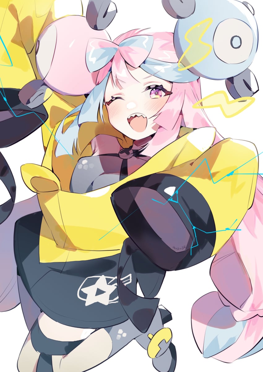 iono (pokemon and 1 more) drawn by usukawa_(uskw_sr)