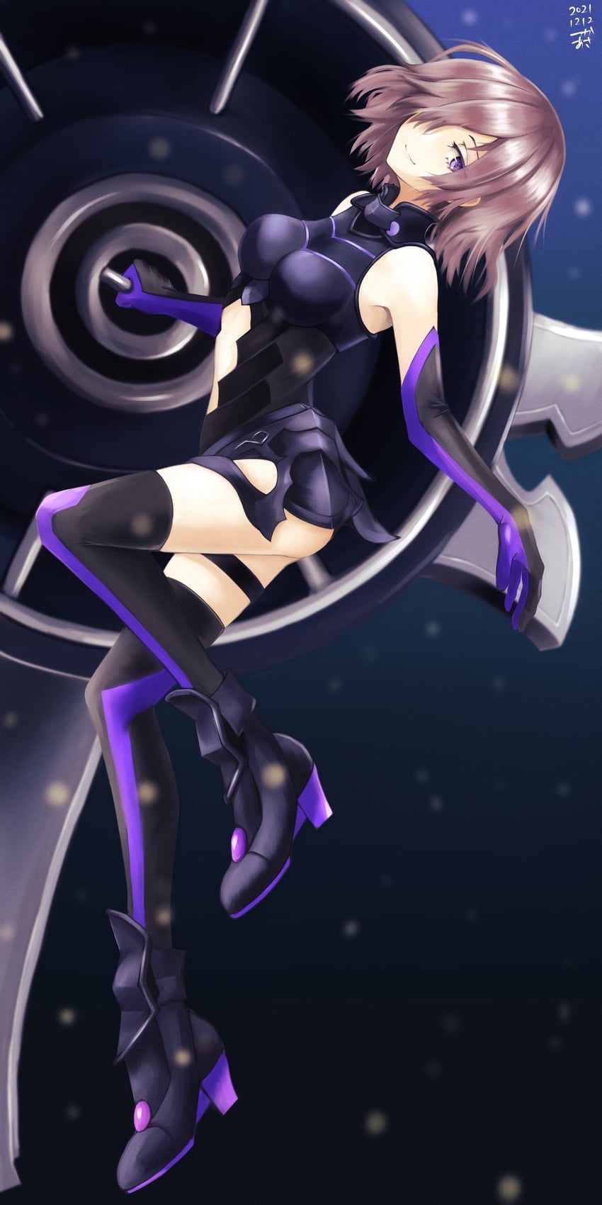mash kyrielight (fate and 1 more) drawn by tsukaasa