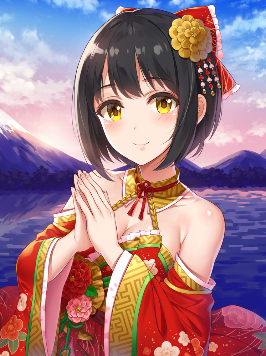 takafuji kako (idolmaster and 1 more) drawn by yuuhi_(ages)