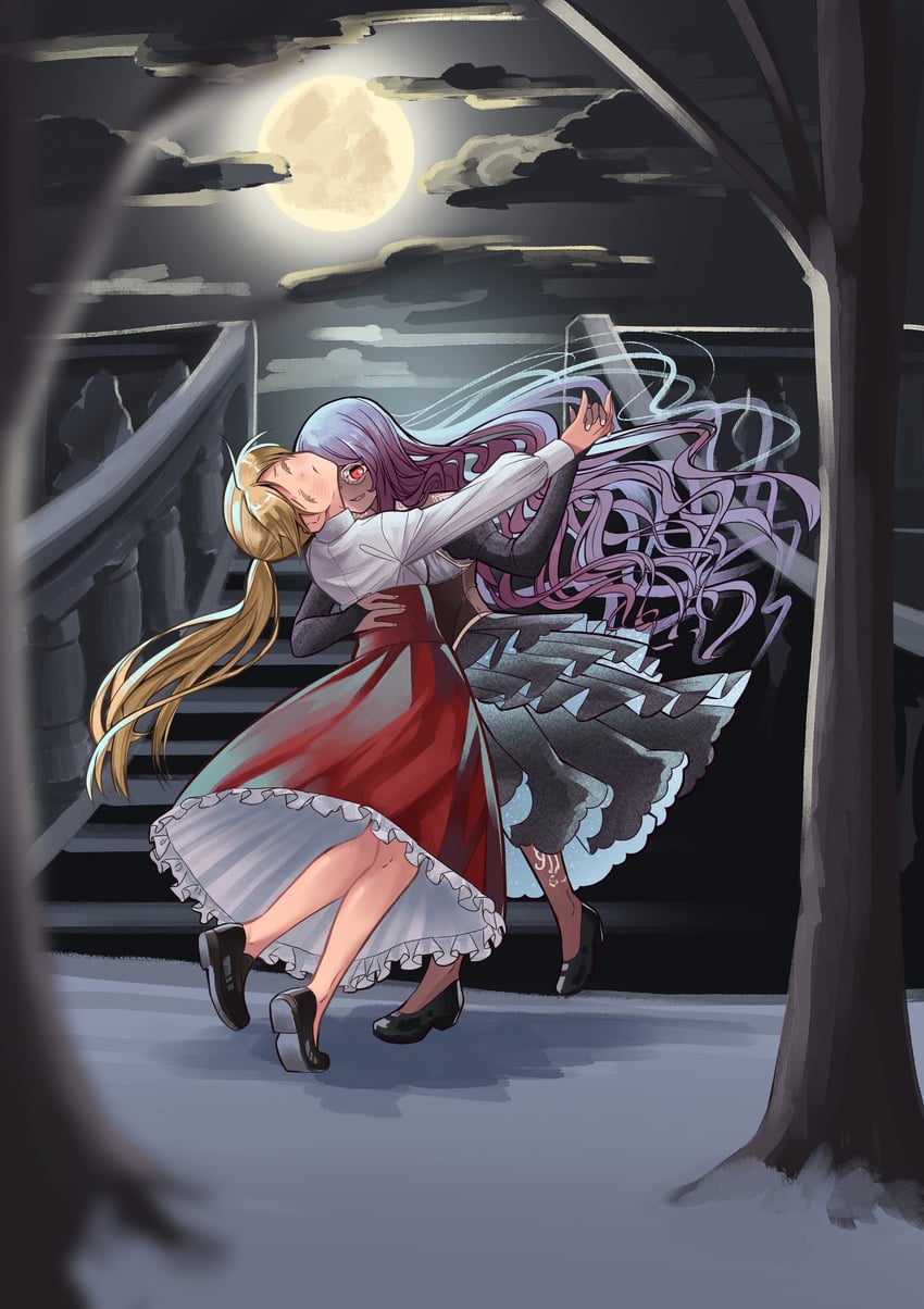 katherine orlovsky and alafare zamfir lazarescu (original) drawn by sweet_reverie