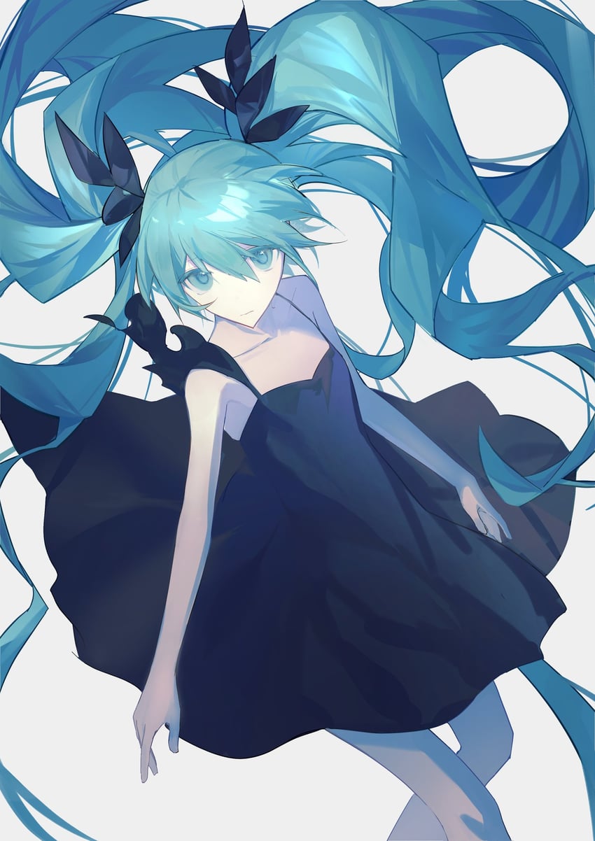 hatsune miku (vocaloid and 1 more) drawn by a0akumu