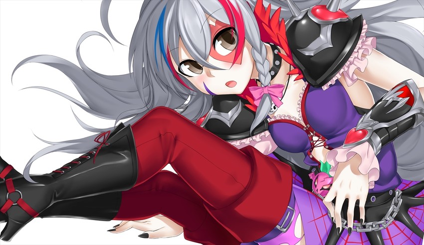 hoshi syoko (idolmaster and 1 more) drawn by haraguro_jakku