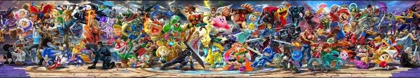 link, inkling player character, pikachu, princess zelda, inkling girl, and 79 more (pokemon and 59 more) drawn by nakano_yusuke