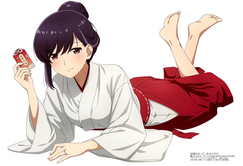 honjouji rika (megami magazine and 1 more) drawn by aquastar_inc.