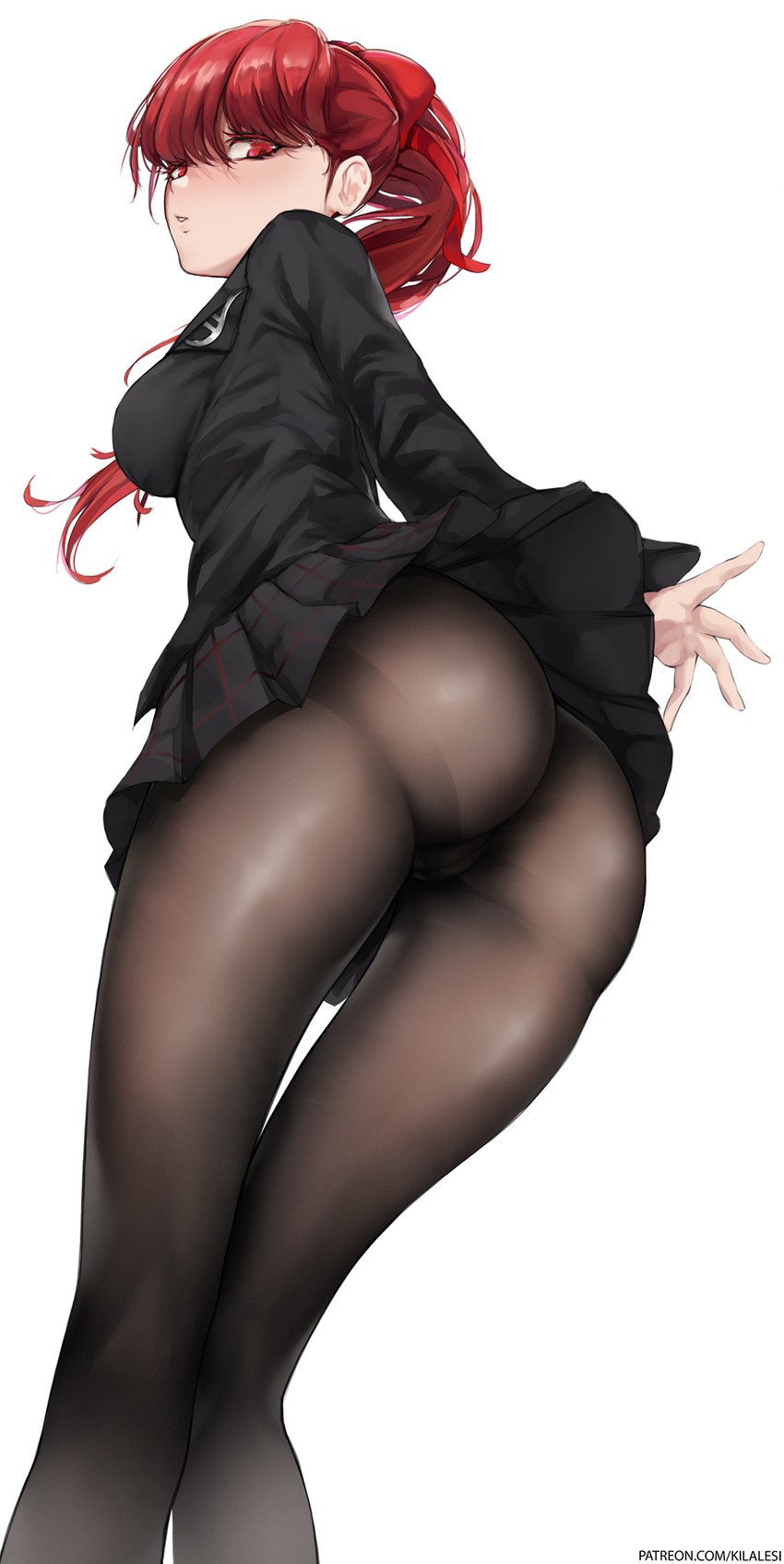 yoshizawa kasumi (persona and 2 more) drawn by kilalesi
