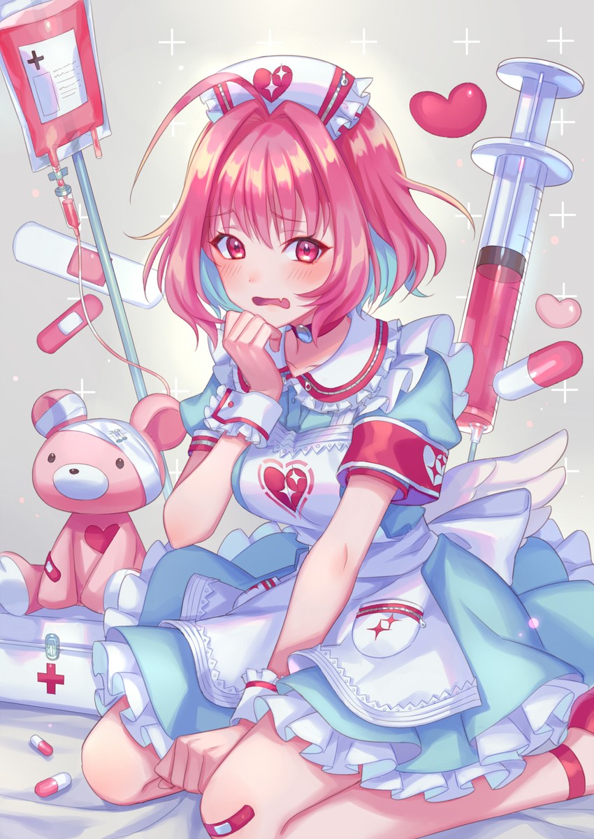 yumemi riamu (idolmaster and 1 more) drawn by suzaku_(zaku6584)