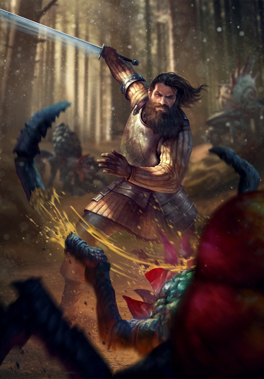 falibor (the witcher and 2 more) drawn by nemanja_stankovic