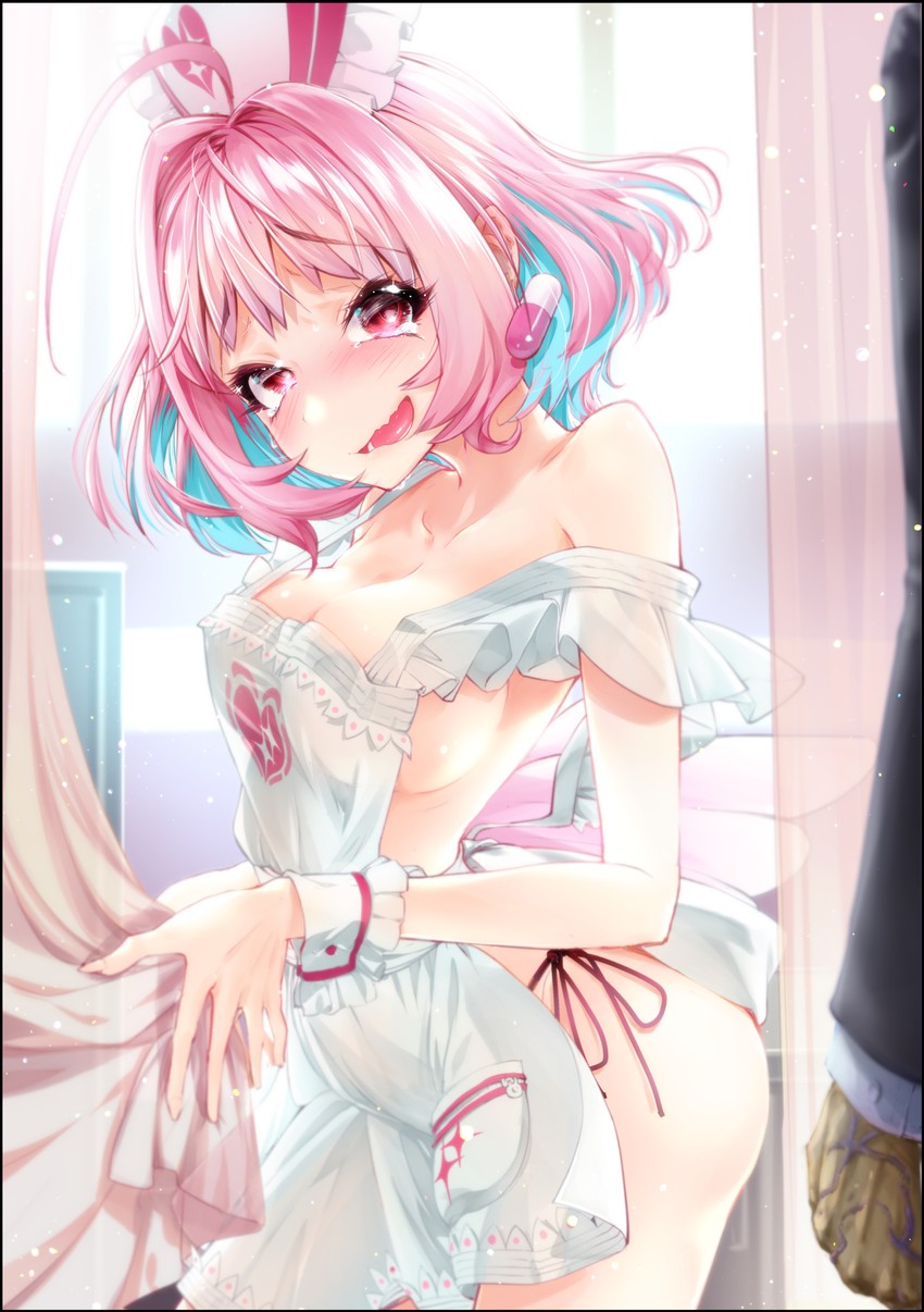 yumemi riamu (idolmaster and 1 more) drawn by cluseller