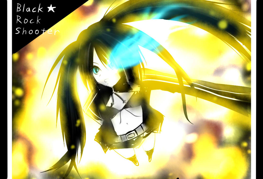 black rock shooter (black rock shooter) drawn by do-tan