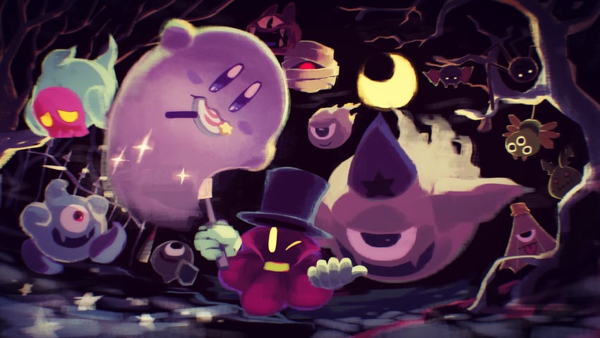kirby, scarfy, como, mumbies, spookstep, and 10 more (kirby) drawn by suyasuyabi