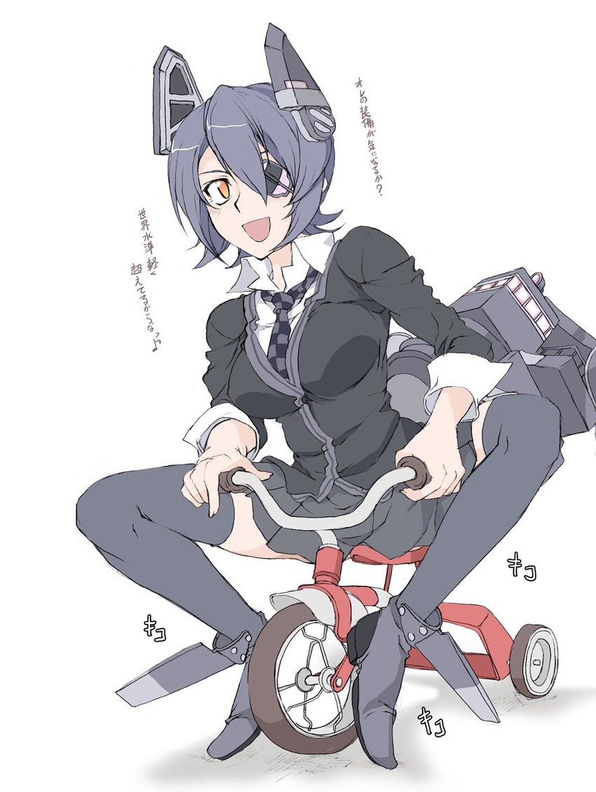 tenryuu (kantai collection) drawn by elf_(stroll_in_the_woods)