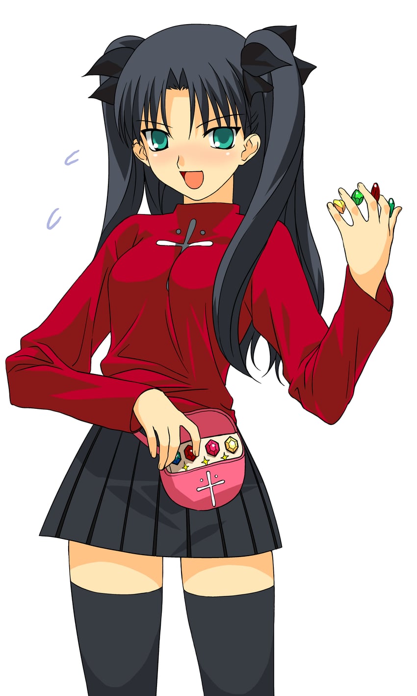 tohsaka rin (fate and 1 more) drawn by a1_(initial-g)