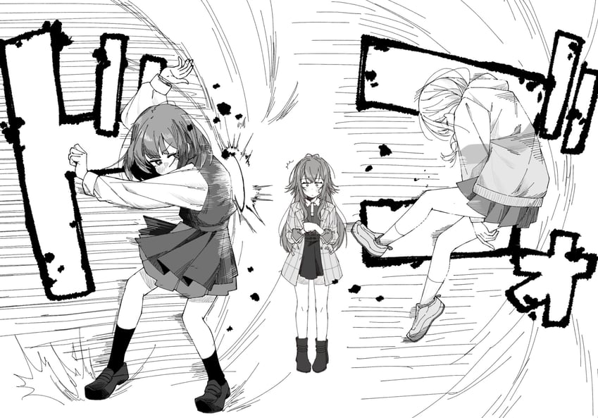 fujita kotone, tsukimura temari, and hataya misuzu (idolmaster and 1 more) drawn by komaki_(komaki0769)