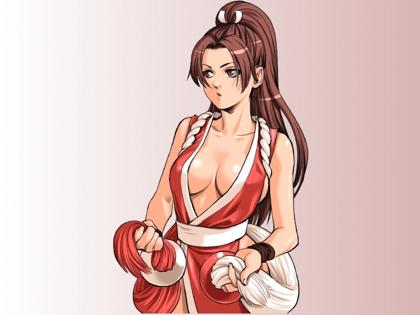shiranui mai (the king of fighters and 1 more) drawn by nakano_tomokazu