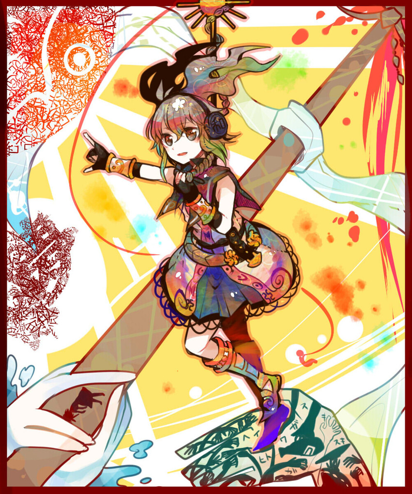 toyosatomimi no miko and miyako yoshika (touhou) drawn by itomugi-kun