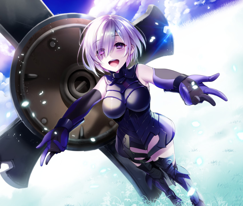 mash kyrielight (fate and 1 more) drawn by wingtemple