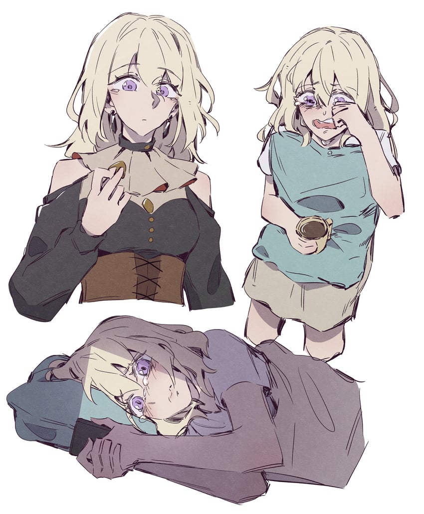 misumi uika and doloris (bang dream! and 1 more) drawn by xenoee