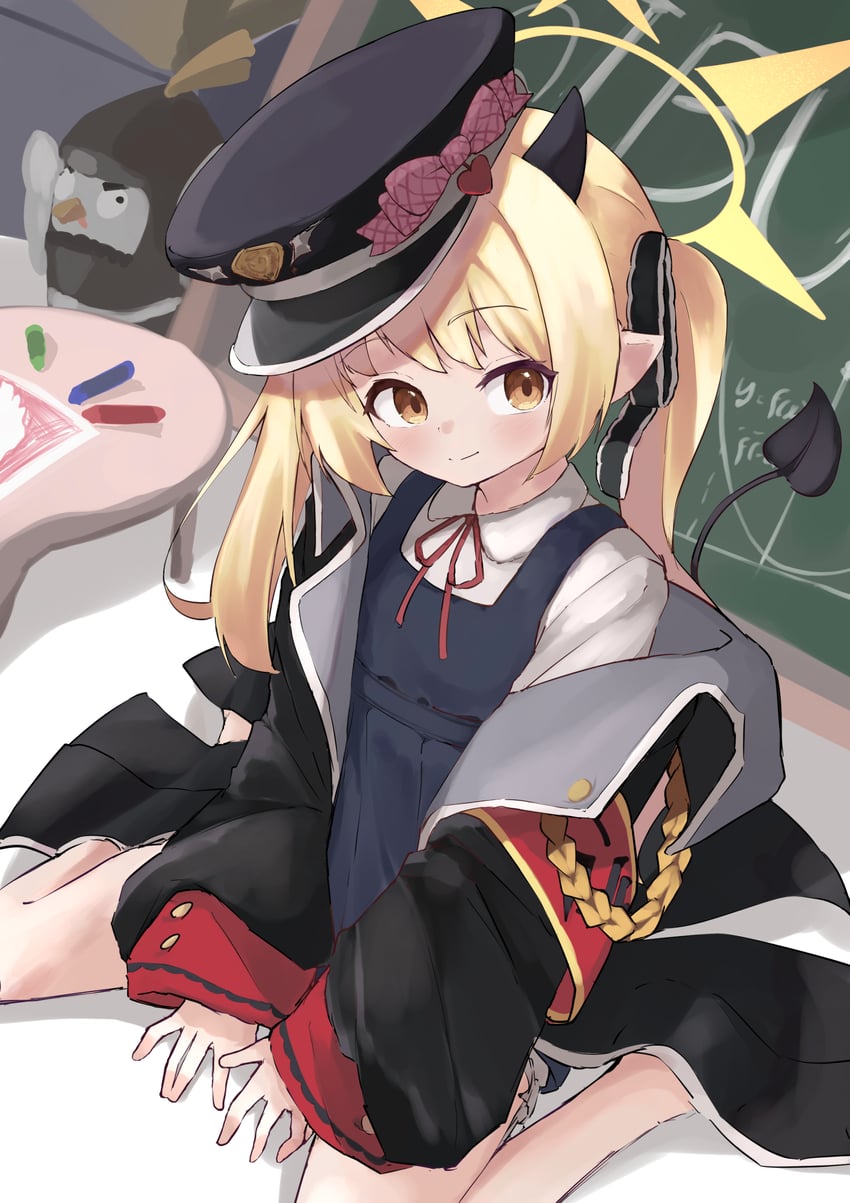 ibuki and peroro (blue archive) drawn by osmium-76